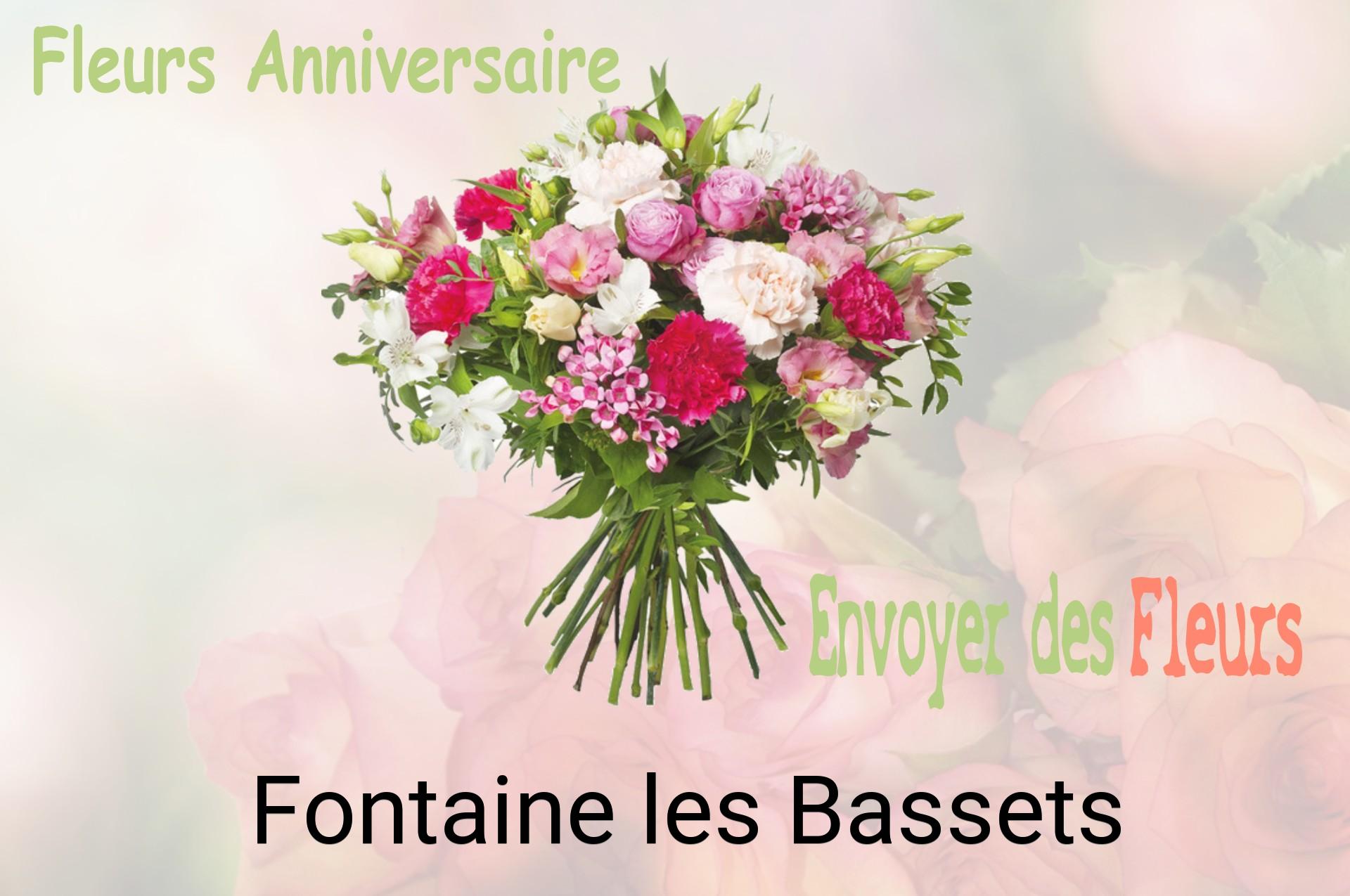 Bouquet de fleurs d’anniversaire livré à Fontaine-les-Bassets